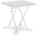 Produktbild: BEST Scherenklapptisch eckig 67x67cm weiss 26527000
