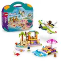 Produktbild: LEGO Friends Kreativer Reisekoffer - Kreatives Spielzeug für Rollenspiele - Geschenk für Mädchen ab 5 Jahren - Mit 2 Minifiguren, Hund und Delfin - Wasserflugzeug mit drehendem Propeller - 42672