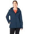 Produktbild: VAUDE Regenjacke WOMEN'S STRATHCONA JACKET für Sport- und Outdoor, atmungsaktiv, wasserdicht, winddicht blau XS (36)