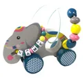 Produktbild: Schiebetier mit Motorikschleife Jungle Elefant mit Namensband ab 12 Monate