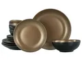 Produktbild: CreaTable Glamour Gold gold Tellerset 12-tlg Steinzeug