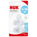 Produktbild: NUK 10125018 First Choice+ Anti-Colic-Trinksauger Größe 2 6-18 Monate 2er Pack
