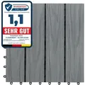 Produktbild: Karat - Wpc-terrassenfliese Classic Grau 30 X 30 Cm
