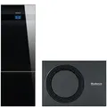 Produktbild: Buderus Luft-Wasser-Wärmepumpe Logaplus WLW186i-7 AR T180 mit integriertem Warmwasserspeicher 180l, schwarz - 7739624124