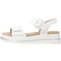 Produktbild: Remonte D3P53 Damen Sandale Sandaletten, Sommerschuhe, Badeschuhe, Riemchen, Schlappen weiß 41 EU