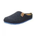 Produktbild: Rohde Herren Pantoffeln Hausschuhe Softfilz Napoli-H 6900, Größe:47 EU, Farbe:Blau