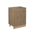 Produktbild: Vicco Küchenunterschrank R-Line, Artisan-Eiche/Goldkraft Eiche, 60 cm ohne Arbeitsplatte