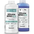 Produktbild: R PRO 20 Flüssiges Silikon Kautschuk, Abformsilikon weich 1:1 (2 kg) - Blau