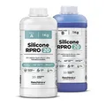 Produktbild: Reschimica R PRO 20 Silikon Kautschuk flüssig 1:1 – Abformsilikon mittelweich & ungiftig, Dubliersilikon für Formenbau, Resin, Kerzenformen, Modellbau & Kunsthandwerk (2 kg)
