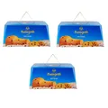 Produktbild: 3x Melegatti Gran Babà Weihnachtskuchen mit Rosinen und in Rum eingeweicht 750g
