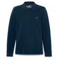 Produktbild: Timberland - Millers River L/S Millers River Pique Polo - Polo-Shirt Gr M blau