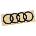 Produktbild: Audi 4J3071802 Ringe Black Edition Emblem Blackline Logo, schwarz