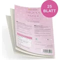 Produktbild: GoodBake Oblatenpapier, 25 Blatt, DIN A4, essbare Tortendeko, vegan, glutenfrei