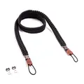 Produktbild: C-Rope Kameragurt THE TRAVELER handgeflochten aus Paracord, Schultergurt mit Schnellverschluss, 125cm, Schwarz