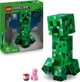 Produktbild: LEGO Minecraft Der Creeper - Gamer Spielzeug -Bewegliche Actionfigur - Interaktives Spielset mit TNT-Element - Kinder DIY Deko - Gaming Geschenk für Jungen, Mädchen & Teenager ab 10 Jahren - 21276