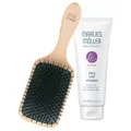 Produktbild: Marlies-Moeller Beauty-Haircare StrengthDaily Hair Set Travel Hair & Scalp Brush 1 Pc. + Daily Mild Shampoo 100 ml 1 Stk. (38,29 € / 1 Stk.)