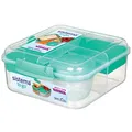 Produktbild: Sistema Bento Cube Box To Go mit Fruit/Joghurt Topf, 1,25 Liter (zufällige Farbauswahl)