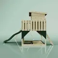 Produktbild: Spielturm Nils Aus Holz In Grünkinderschaukel - Polarplay