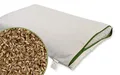 Produktbild: mudis Naturkissen&mehr Bio Dinkelkissen 40x60,Schlafkissen-Zweitkissen,stützend und Atmungsaktiv,Füllung in extra Bio Baumwoll Innennetz,