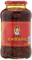 Produktbild: Geroestete Chilipaste, Crispy Chilli in oil 670 g, geroestete Chiliflocken mit Zsechuan Pfeffer