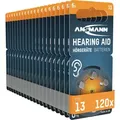 Produktbild: ANSMANN Hörgerätebatterien Typ 13 P13 PR48 ZL2, 120 Stück