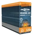 Produktbild: ANSMANN AG Hörgerätebatterien Typ 13 P13 PR48 ZL2, 120 Stück Knopfzelle
