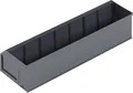 Produktbild: Alutec 66029 Sichtlagerkasten (L x B x H) 400 x 91 x 81mm Dunkelgrau 1St.