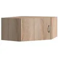 Produktbild: WIMEX Eckaufsatzschrank Multiraumkonzept Holzoptik Braun Eiche Sägerau