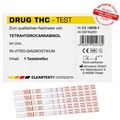 Produktbild: Cleartest Drogentest THC Teststreifen Urintest Drogenschnelltest 5 Stück