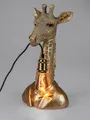 Produktbild: formano Nachttischlampe Tierlampen, Farbe: Gold, Motiv: Giraffe