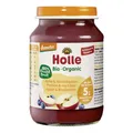 Produktbild: Glas - Demeter Apfel & Heidelbeeren 190g | HOLLE BABYFOOD
