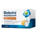 Produktbild: Biolectra Magnesium 365 mg fortissimum Orange 40 Stück Brausetabletten, Hochdosiert, zur Behandlung von Muskel- und Wadenkrämpfen, Apotheken-Qualität