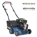 Produktbild: Benzin-Vertikutierer Rasenlüfter Moosentferner 4-Takt 212cm³ HYUNDAI SC4002G
