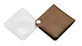 Produktbild: Eschenbach Optik Lupe Einschlaglupe classic, Vergrößerung 3,5 x, Durchmesser 60 mm, bronzitbraun