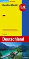 Produktbild: Falk Länderkarte Falkfaltung Deutschland 1 : 650 000: Mit Ortsverzeichnis und Cityplänen, Hervorhebung der Sehenswürdigkeiten (Falk Länderkarten Falkfaltung)