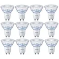 Produktbild: 12 x Philips LEDClassic GU10 LED Strahler 3.8W 36° 2200-2700K WarmGlow wie 50W