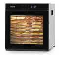 Produktbild: VEVOR Dörrgerät Dörrautomat 10 Edelstahlschalen, elektrischer 1000 W Futtertrockner mit einstellbarer Temperatur, Gefriertrockner für Trockenfleisch Fleisch Obst Gemüse Kräuter Hundeleckerlis