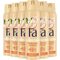 Produktbild: Fa Deospray Oriental Moments mit dem zarten Duft von Wüstenrose & Sandelholz, 48h Schutz, 6x 150 ml