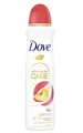 Produktbild: 34,39€/L- 6x Dove Deospray Advanced Care - Go Fresh Peach & White Blossom- 150ml
