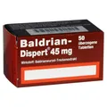 Produktbild: Baldrian Dispert 45 mg überzogene Tablet 50 St