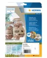 Produktbild: HERMA Universal-Etiketten 210 x 297 mm 20 Blatt Braun Etiketten/Beschriftungsbänder x (10758)