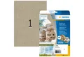Produktbild: HERMA Etikett HERMA Etikett Silphie 210x297mm FSC braun Nr. 10758, PA= 20 Stk.