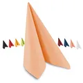 Produktbild: Tafel-Servietten, 3-lagig, 33 x 33 cm, Inhalt 250 St., in unterschiedliche Farben, jeweils abgestimmt auf Einrichtung & Dekoration, für Gastronomie & Zuhause, apricot