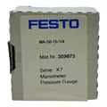 Produktbild: Festo MA-50-10-1/4 Manometer 359873 0 bis 10 bar