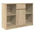Produktbild: vidaXL Sideboard Sideboard mit Schublade Sonoma-Eiche 101x35x76 cm Holzwerkstoff (1 St)