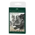 Produktbild: Faber-Castell Pitt Artist Pen Tuschestift, 8er Etui, schwarz