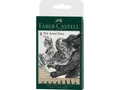 Produktbild: Faber-Castell Fineliner 8 Pitt Artist Pens Schwarz, Tuschestifte