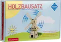 Produktbild: PEBARO 834/1 - Solar Holzbausatz Windmühle, 34-teilig, Holzkonstruktion mit sola