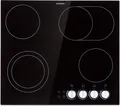Produktbild: Klarstein Glaskeramik Kochfeld, Einbau-Kochfeld mit 4 Platten, 6100 W Elektro Kochfeld zum Kochen, Modernes Glaskeramikkochfeld, Glaskeramik Herdplatte mit 4 Kochfelder, Einbau Kochfeld Keramik