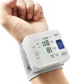 Produktbild: Automatisches Blutdruckmessgerät fürs Handgelenk: Großer LCD-Bildschirm, Weiß